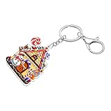 Zoom IMG-1 lonyoo portachiavi natalizio in acrilico Zoom IMG-1 lonyoo portachiavi natalizio in acrilico