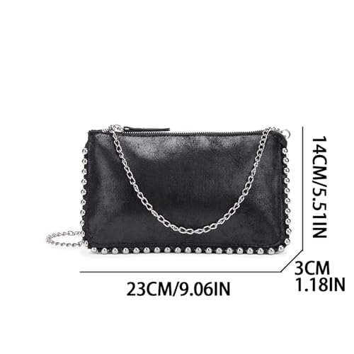 Sac à chaîne pour les fêtes et réunions chic avec petit sac carré