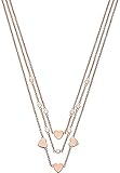 Verschluss: Karabiner Emporio Armani EG3394221 Damen Collier Herzen Rose 45 cm