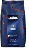 Lavazza Kaffee Creme e Aroma Blau, Espresso, Bohnenkaffee, Röstkaffee, Ganze Bohnen, 6 x 1000g