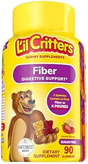 L'il Critters Kids Fiber Gummy Bears Supplement, 90 Count