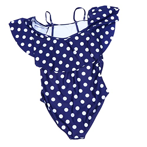 GALPADA Traje De Baño De Maternidad Bikini De Maternidad Un Hombro Mujer Embarazada