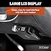 CURT 51146 TriFlex NEXT Proportional Inertia Electric Trailer Brake Controller, Fully Adjustable, Low Profile, 2-4 Axles, Plug-and-Play