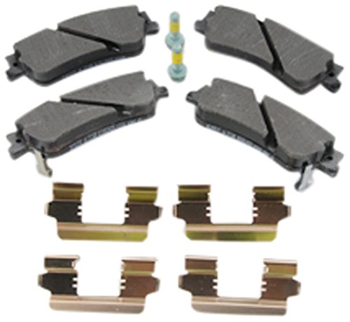 ACDelco 171-1109 GM Original Equipment Rear Disc Brake Pad Kit with Brake Pads, Clips, and Bolts