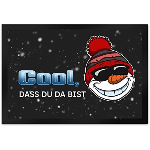 speecheese Cool DASS du da bist Fußmatte XL in 40x60 cm Cover