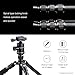K&F Concept TC2534 66 inch Professional Carbon Fiber Camera Tripod Lightweight Portable with Monopod for DSLR Cameras