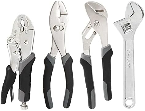 Amazon Basics 3-piece Locking Plier Set