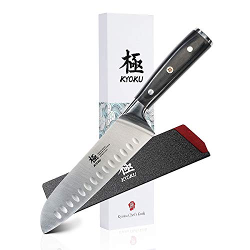 KYOKU Samurai Series - Santoku Chef Knife 7