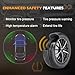 HQPASFY TPMS Sensor 315MHz Tire Pressure Sensor, Compatible with 2006-2019 Chevy Silverado/Tahoe, Cadillac Escalade, GMC Sierra/Yukon, Buick Lucerne & More, Replaces# 13598772, 13581558, 13586335