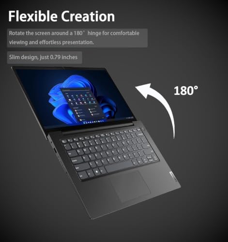 Image of Lenovo V14 Gen 4 Business Laptop (14 inch FHD Anti-Glare, Intel 10-Core i7-13620H, 16GB RAM, 512GB SSD), Webcam with Privacy Shutter, Ethernet, Wi-Fi 6, HDMI, Bluetooth, Win 11 Home (Renewed)