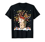 Porcupine Xmas Lighting Tree Santa Porcupine Christmas Tree T-Shirt
