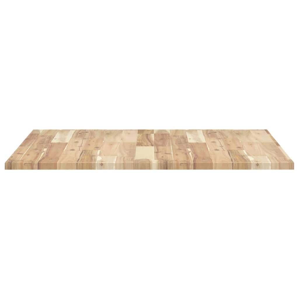 vidaXL Tablero de Mesa Cuadrado Madera Maciza Acacia 80x80x2 cm, Tablero de Mesa de Repuesto, Tablero de Mesa Cuadrado, Tablero de Mesa Cuadrada