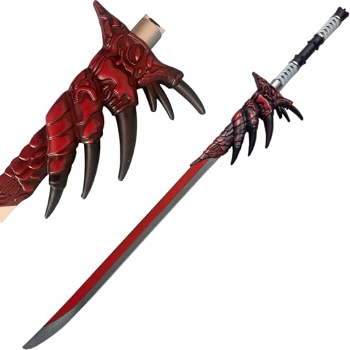 Amazon.co.jp: [Plazhen] コスプレ道具 雄火竜 武器 刀 太刀 模造刀 PU
