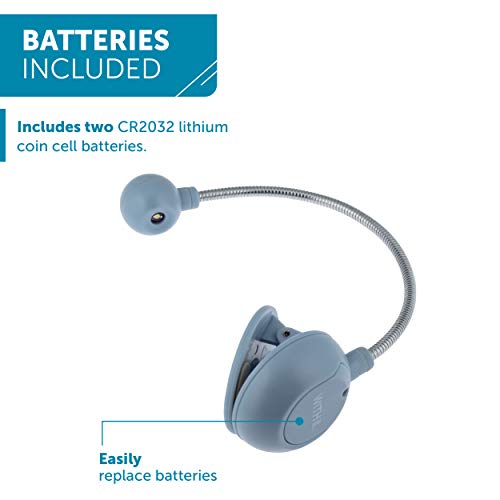 Withit Clip On Book Light –Sleepy Owl– Led Reading Light For Books And Ebooks, Reduced Glare, Portable And Lightweight, Cute Bookmark Light For Kids And Adults, Batteries Included #TOP3