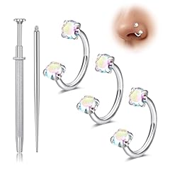 F1-3pcs 18g -rainbow - silver