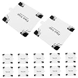 PAMINGONO 12個入り 透明粘着式昆虫捕獲ボード 虫よけ用接着 明るい板プ やノミ対策 屋内外使用可能 剥がしやすい設計