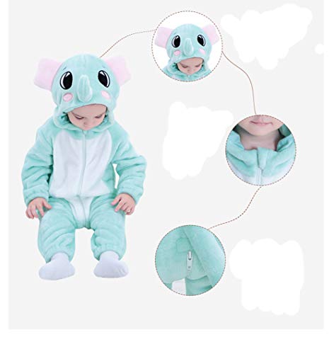 Doladola Baby Hooded Onesies Cartoon Dier Romper Baby Kleding Pasgeboren Outfits Jumpsuit - Image 7