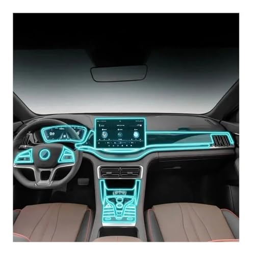 Film protecteur navigation TPU BYD Song Plus Dmi 2022 console - 3