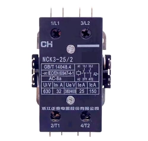 Contacteur ca pour climatiseur NCK3-25/2 25A 220V et compresseur d'air