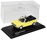 Minichamps Volkwagen Golf I Gelb Cabrio 1974-1983 1/43 Modell Auto