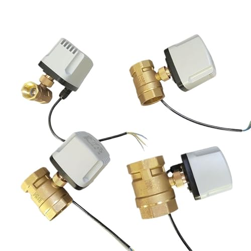 Vanne motorisée laiton CR02 24V mécanique de précision pour fluide IP65 - 2