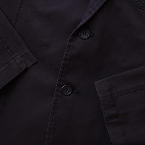 بليزر بقصة عادية للرجال من موباكو، لون كحلي، مقاس XL، موديل SV045