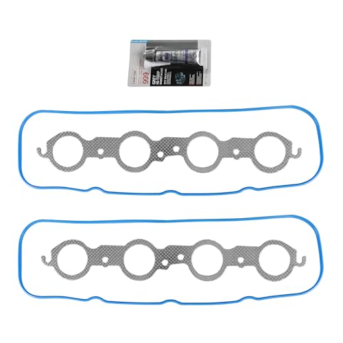 Image of KAX Engine Cylinder Head Gasket Set Compatible with Chevy Silverado GMC Sierra 1500 2005-2013, Tahoe Suburban Yukon XL 1500 2007-2014, Avalanche 2007-2013, 4.8L 5.3L, Head Gasket Kit, OE# HS26190PT2