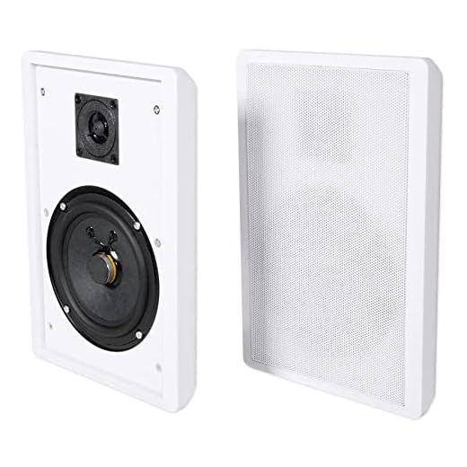 2 Rockville RockSlim White Home Theater 5.25" 240w Easy Wall Mount Slim Speakers