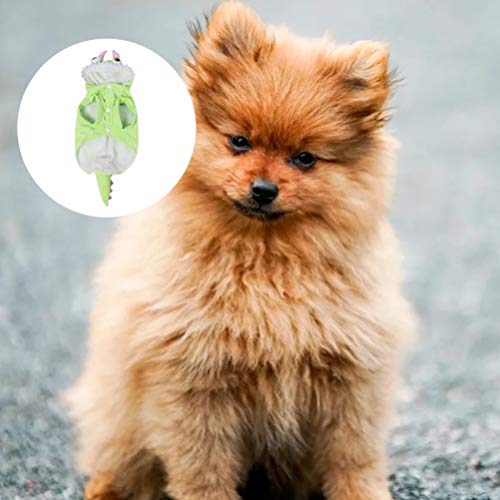 POPETPOP Dinossauro CÃ£o Traje Do Dia Das Bruxas Pet Dino Hoodies Pano para Teddy Chihuahua Yorkshir