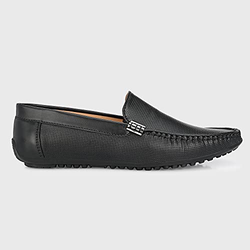 Image of Centrino Casual Loafers for Man | Shoes for Men Stylish | Lightweight Slip-On with Cushioned Insole | Comfortable Moccasin Shoes | Hand-Stitched Mens Loafer Shoes for Travel Office & Weekend Outings (9911)