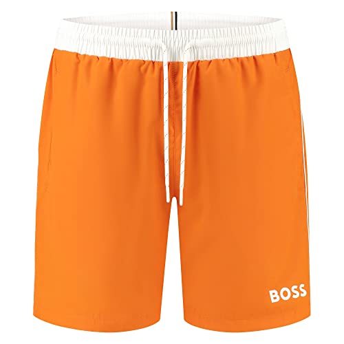 BOSS Starfish Swim_Short, Bright Orange 829, M Homme