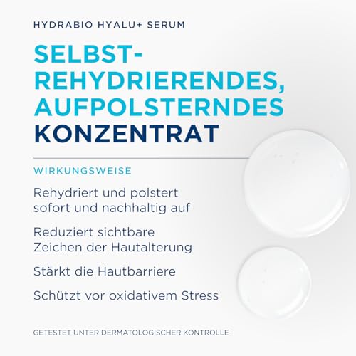 BIODERMA Hydrabio Hyalu+ selbstbefeuchtendes und aufpolsterndes Serum - reduziert die sichtbaren Zeichen der Hautalterung - alle Hauttypen… – Ansicht 3