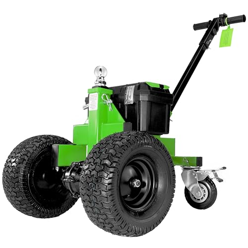 SUPERWAGEN Electric Trailer Dolly Power 3600 lbs Towing Max 600 lbs Tongue Weight Hitch Ball 2&1-7/8 DC 24V 850W 9Ah w/Heavy for Duty Commercial Utility Dolly Valet RV Campers