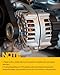 KAC Auto Alternator Generators Replacement for 2003-2006 Liberty 3.7L, 2001-2006 Dakota 4.7L, 2001-2003 Grand Cherokee 4.7L Replace 13873, 13999 OEM Design