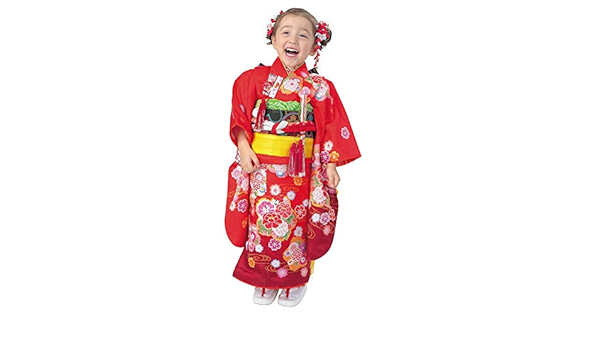 Amazon | [京都室町st．] 七五三 3歳 着物 セット女の子 R・K