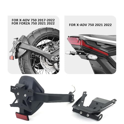 Support de plaque d'immatriculation Forza 750 rigide anti-vibration - 6