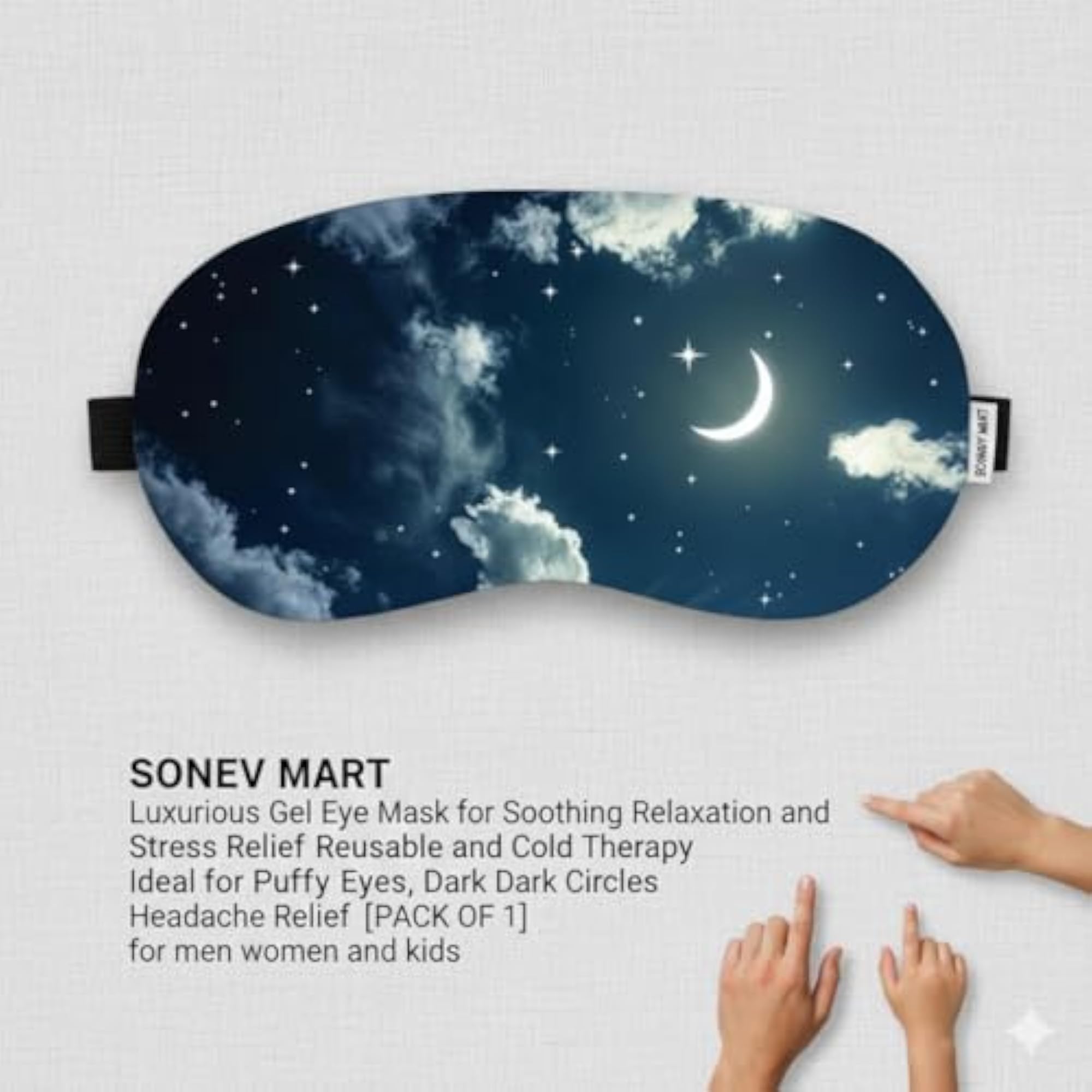 Relaxing Sleep Mask with Cooling Gel Pad