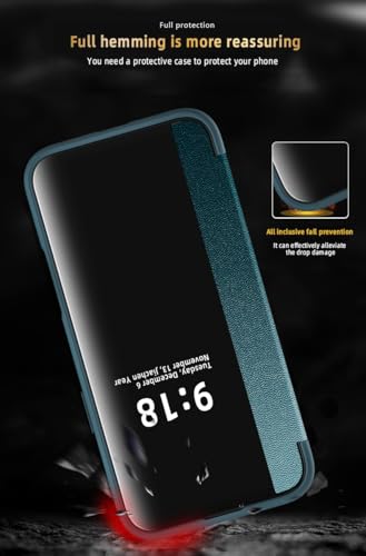 Étui à rabat compatible avec iPhone 16 Plus coque de protection antichoc mince de luxe