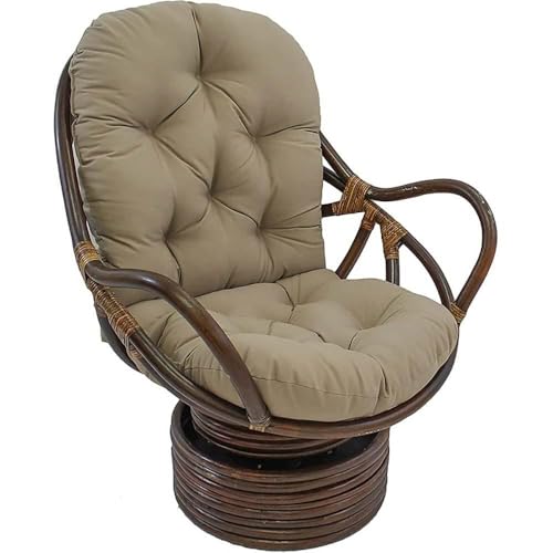 Balancelle de patio en rotin imperméable de haute qualité pour jardin