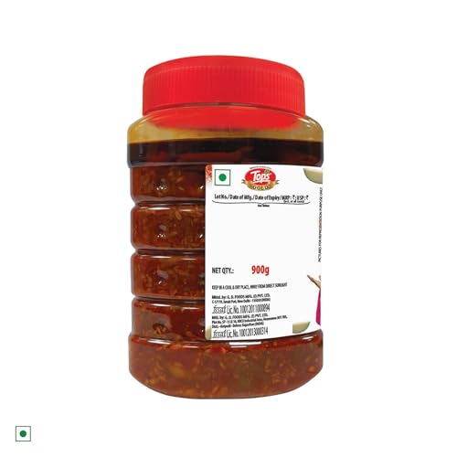 Image of TOPS Gold Mango Pickle - 900 gm | Prepared with the goodness of Mustard Oil (Pack of 3)