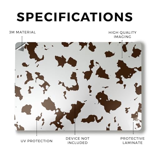 Image of Laptop Skin Compatible with Alienware M18 R2 (2024) - Brown Cow - Premium 3M Vinyl Protective Wrap Decal Cover - Easy to Apply | Crafted in The USA by MightySkins