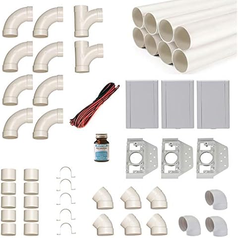 crossvac Kit d'Aspirateur Central Cover