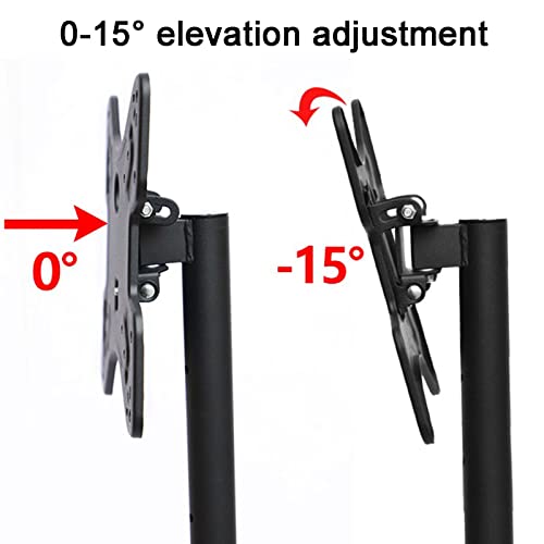 Soporte móvil para TV 22-43 pulgadas, inclinable portátil miniatura 5