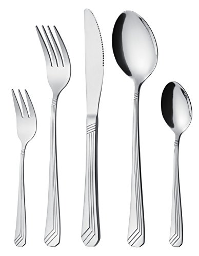 Gräwe Variante Posate Valigetta, Acciaio Inox, 60