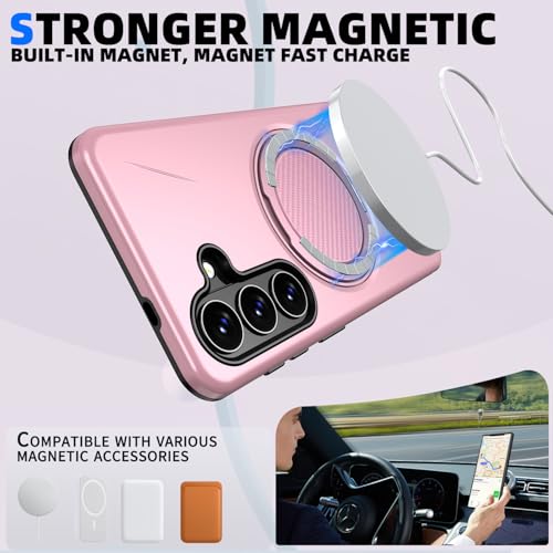 Coque Samsung S26 avec protection écran et support magnétique robuste - 2
