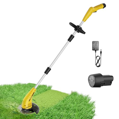 Aokia Electric Weed Wacker Cordless: Weed Trimmer Grass Cutter Lightweight,2.0Ah