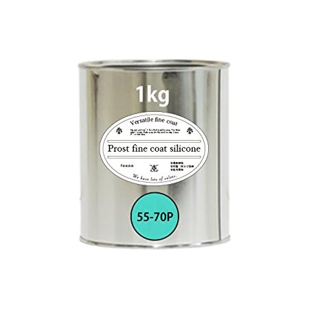 Amazon 屋外用 多目的用 水性塗料 55 70p ターコイズブルー 1kg 艶あり 内装 外装 壁 屋内 ファインコートシリコン つやあり 多用途 塗料缶 ペンキ