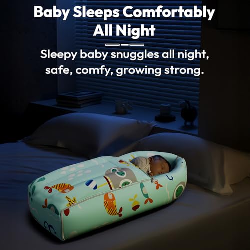 Image of StarAndDaisy 3 in 1 Baby Sleeping Bag for New Born, Baby Bedding Set, Washable & Foldable Cotton Design Godari, Toddlers Bed, Baby Bedding, Baby Mattress, Cradle Bed