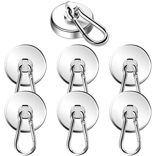 DIYMAG Magnetic Hooks, 110LBS Strong Heavy Duty...