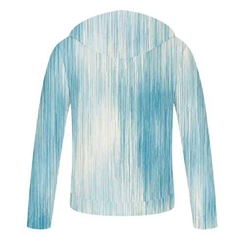 Ymosrh Men's Hoodies Zip Up Fashion Casual Zipper Gradient Tie-Dye Print With Hooded Sweatshirt Jacket Hoodies, XL-6XL3